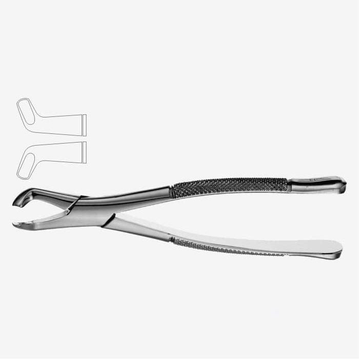Fórceps de extracción de dientes American Pattern Fig. 222