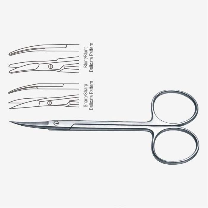 Tijeras para uñas delicadas