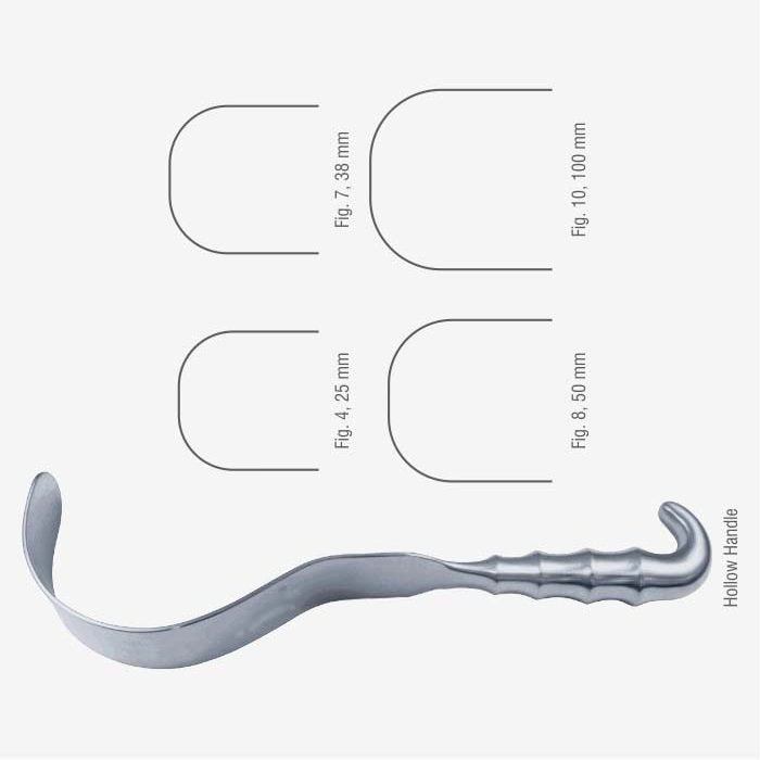 Deaver Retractor – Hollow Handle