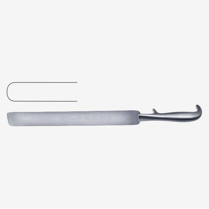Hollow Handle Abdominal Spatula