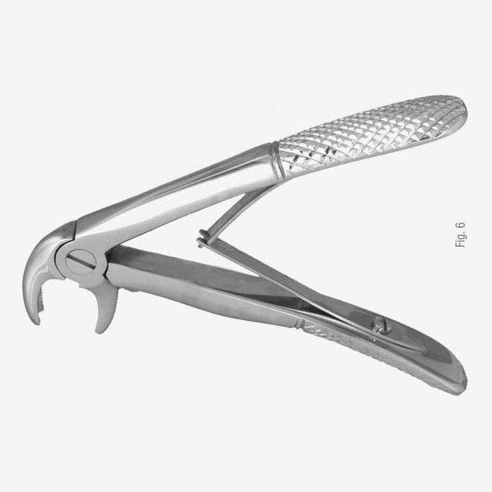 Fórceps de extracción dental Klein Pattern Fig. 6
