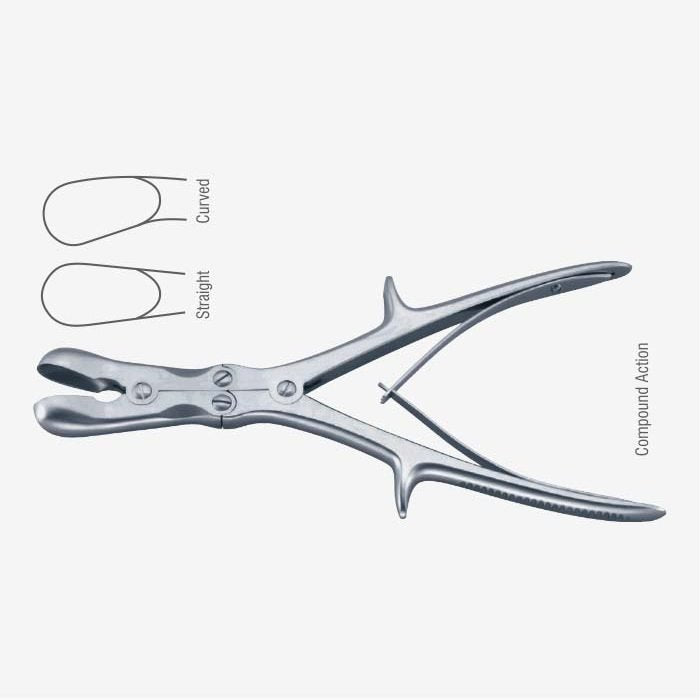 Large Stille-Luer Bone Rongeur