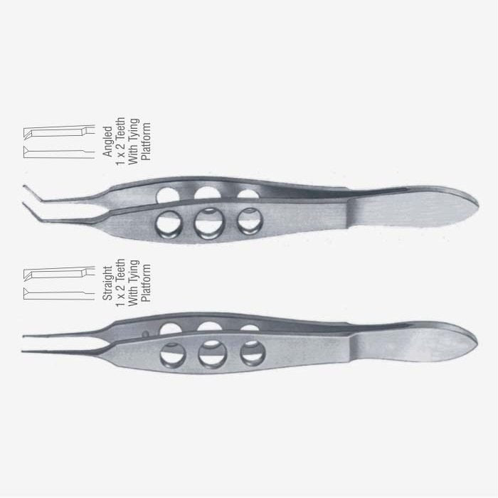 McPherson Suture Tying Forceps With Teeth