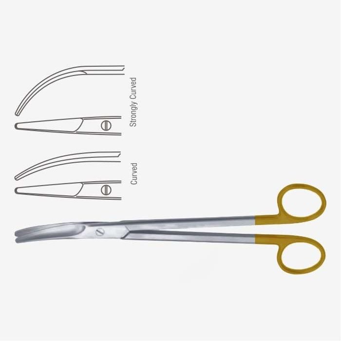 Parametrium (Hysterectomy) Scissor