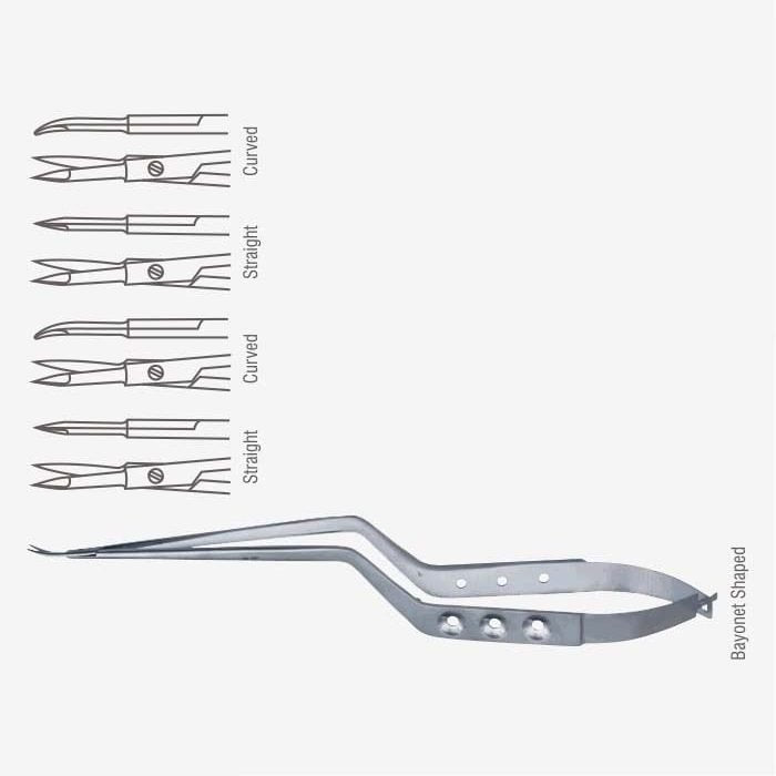 Yasargil Vannas Micro Scissor